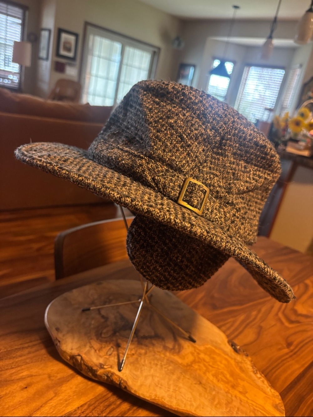 The Tilley Winter Hat - Men's Tweed Wide-Brim Wool Blend Hat.